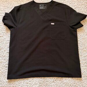 MEN FIGS SET COLOR (BLACK), TOP (XL) BOTTOMS (L)